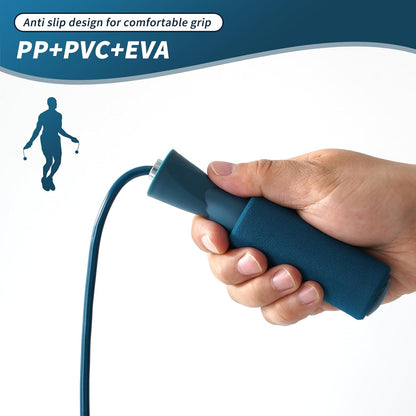 Cordless Jump Rope with Weight Ball, Fitness Training Jump Rope, Indoor Home Exercise, Suitable for Men Women.