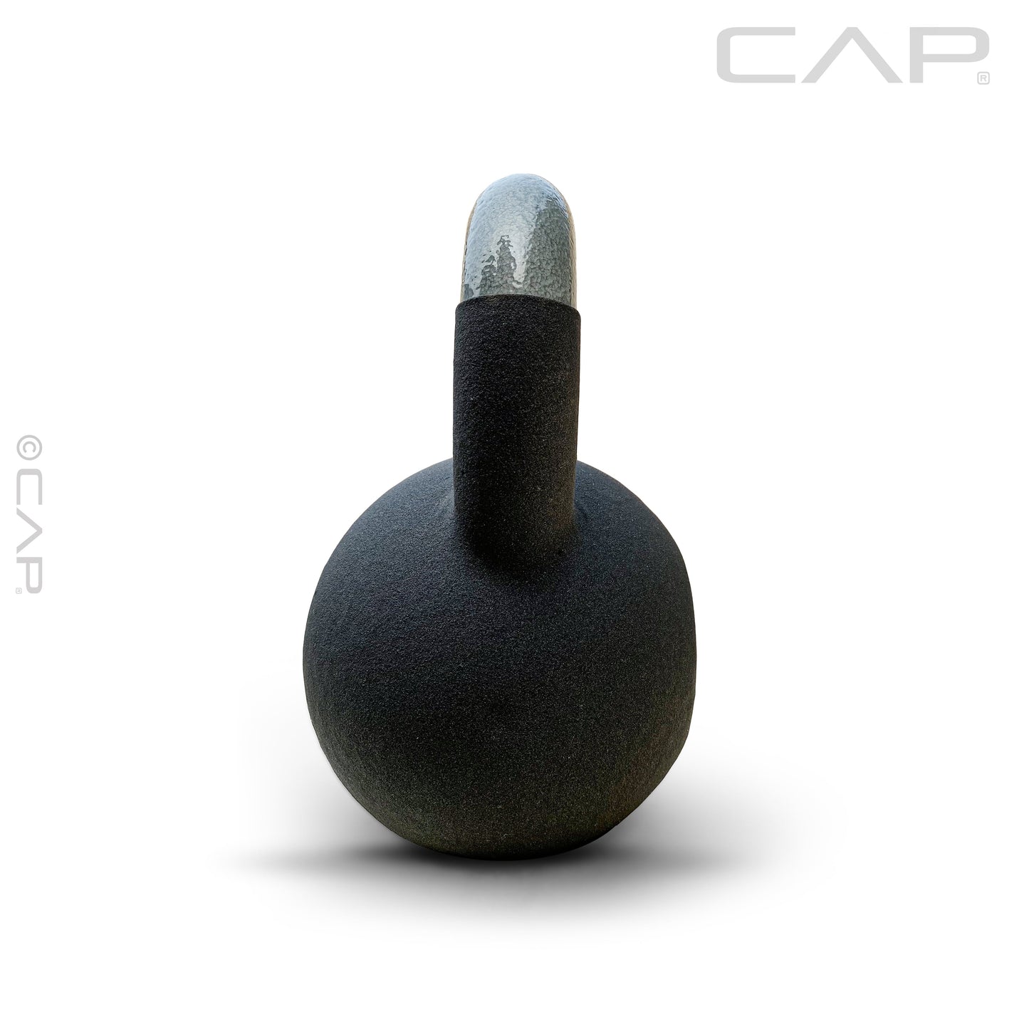 , 40Lb Neoprene Coated Kettlebell, Black