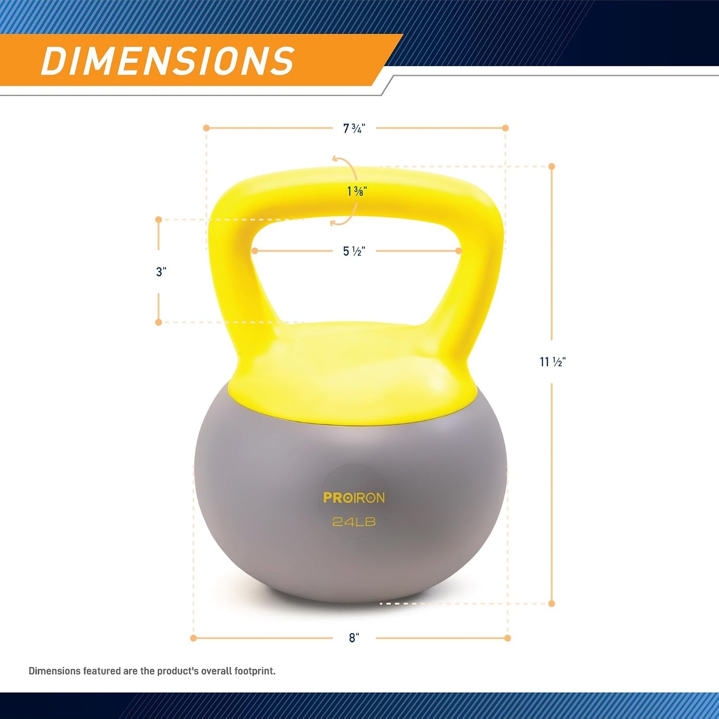 Soft Kettlebell 8Lb, 16Lb, 24Lb, 32Lb Kettlebells with Iron Sand, Non-Slip Handle, Kettle Weights for Fitness, Exercise, Workout, Home Gym, Strength Training, Bodybuilding Weightlifting