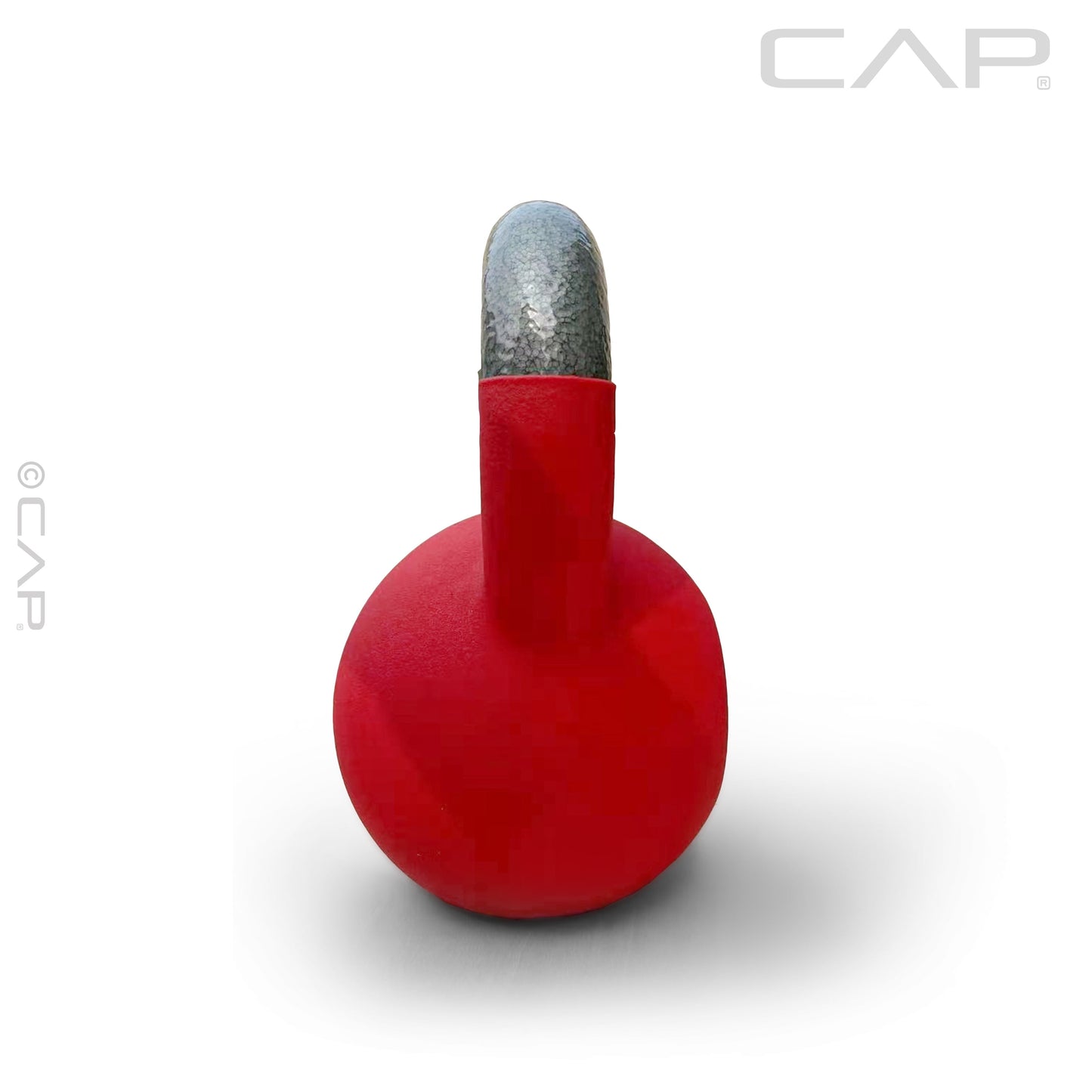 , 25Lb Neoprene Coated Kettlebell, Red