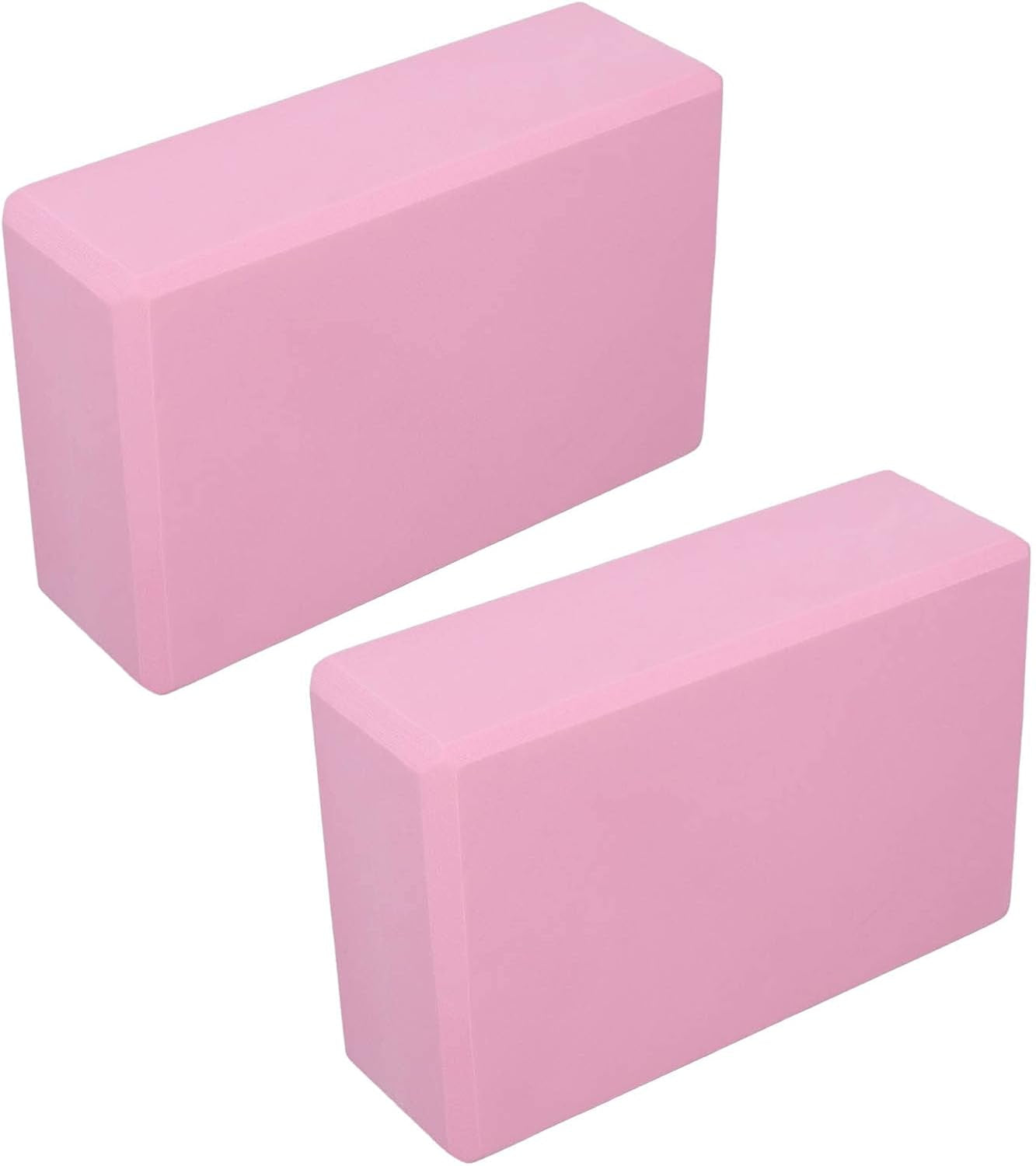 Yoga Blocks, 2Pcs EVA Foam Yoga Blocks for Yoga,Pilates or Meditation, Briefs