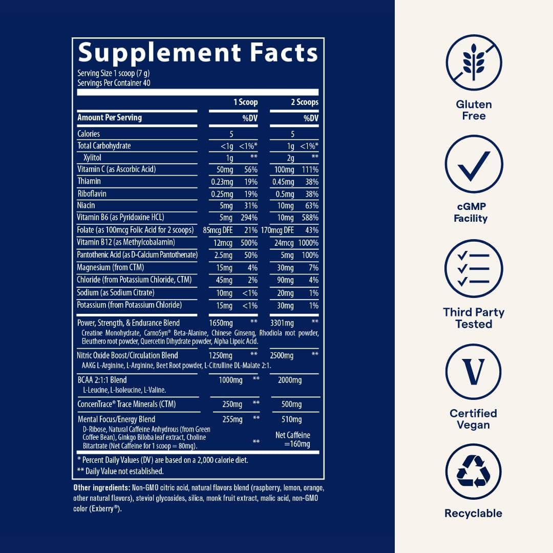 TMRFIT Series Preworkout Canister Supplement, 13 Ounce