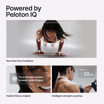 Peloton Exercise Cross Training Bikes, Indoor Stationary Spin Bikes for Home Workouts, Space-Friendly Exercise Equipment for Cardio and Strength Workout & Indoor Cycling