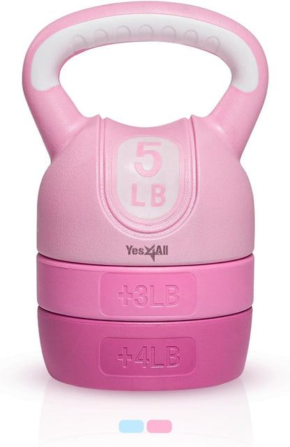Kettlebell Sets - Adjustable Kettlebell Set for Strength Training - Kettlebells Adjustable Weight for Versatile Workouts