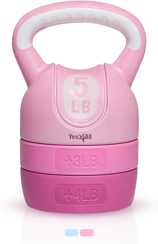 Kettlebell Sets - Adjustable Kettlebell Set for Strength Training - Kettlebells Adjustable Weight for Versatile Workouts