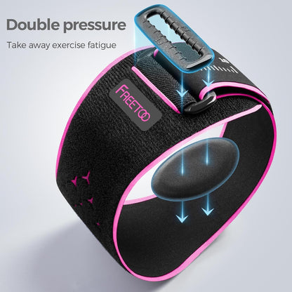Elbow Brace for Tendonitis and Tennis Elbow for Women Men, Golfers Elbow Brace for Women for Pain Relief, Adjustable Tennis Elbow Support Band for Epicondylitis, Basketball, Exercise Pink S/M