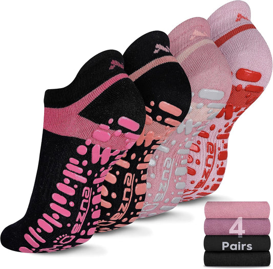 Step with Confidence: Non-Slip Yoga Socks for Women - Perfect for Pilates, Barre, and More (Sizes 5-10)
