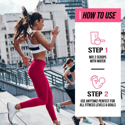 EVL Bcaas Amino Acids Powder - BCAA Energy Pre Workout Powder for Muscle Recovery Lean Growth and Endurance - Rehydrating Post Workout Recovery Drink with Natural Caffeine - Pink Lemonade