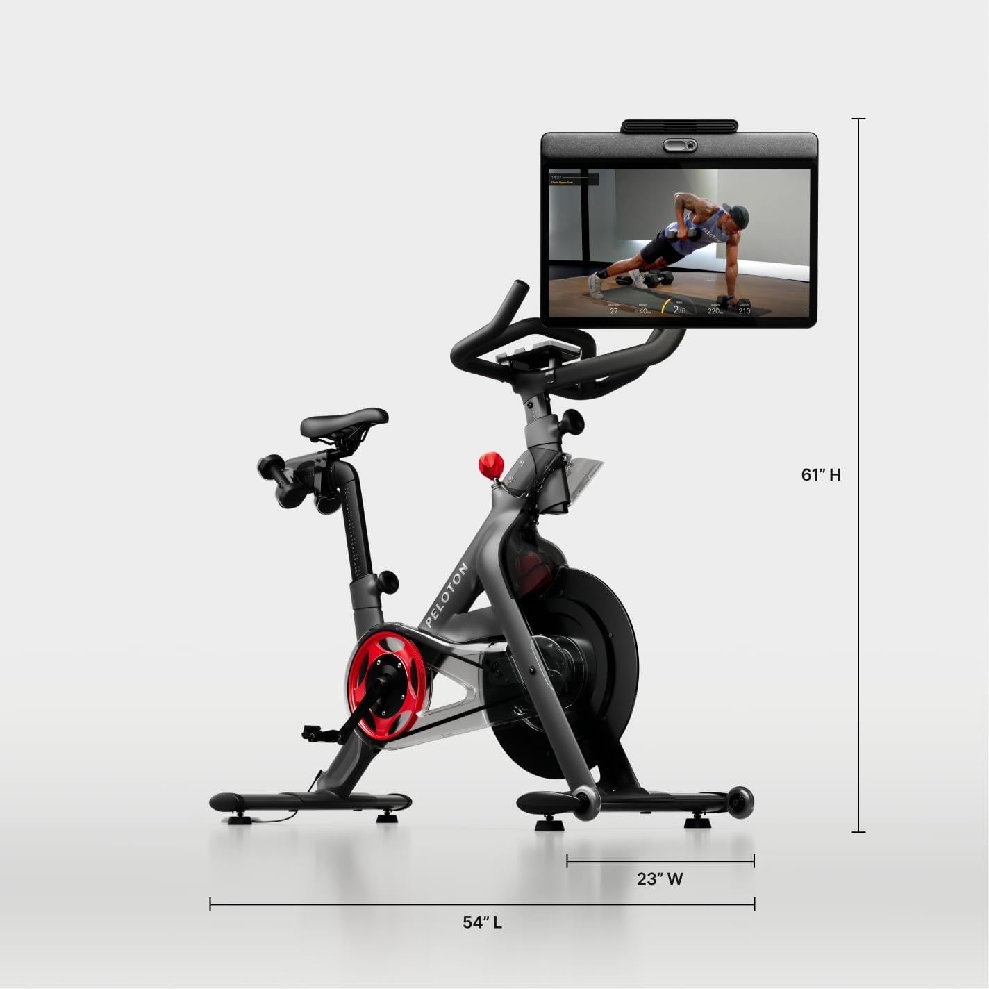 Peloton Exercise Cross Training Bikes, Indoor Stationary Spin Bikes for Home Workouts, Space-Friendly Exercise Equipment for Cardio and Strength Workout & Indoor Cycling