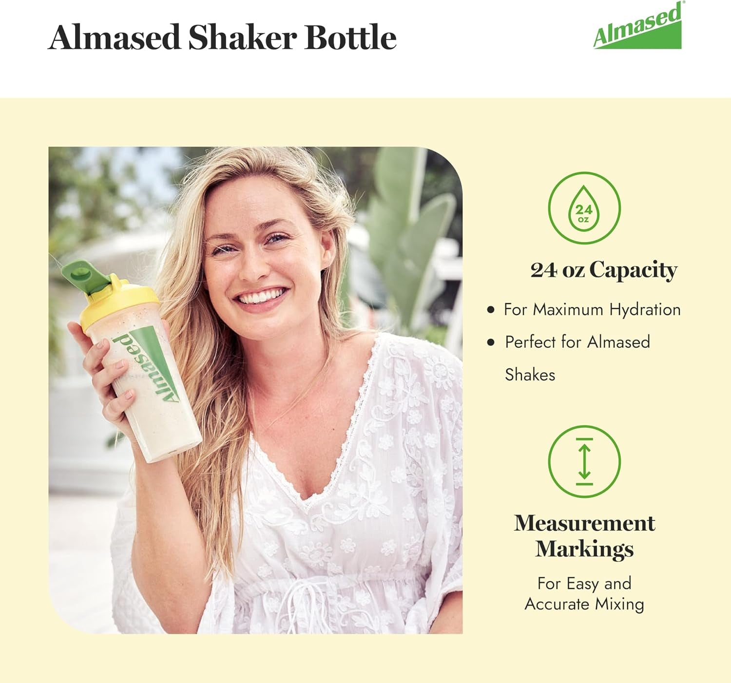 Protein Shaker Bottle | for Protein Mixes | Smoothie Bottle | Perfect Shaker Cups for Protein Shakes and Preworkout, 24 Oz Capacity (700 ML)