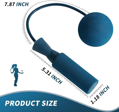 Cordless Jump Rope with Weight Ball, Fitness Training Jump Rope, Indoor Home Exercise, Suitable for Men Women.