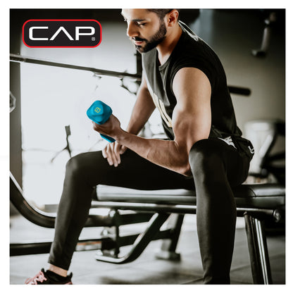 32 Lb Neoprene Zen Dumbbell Set with Rack