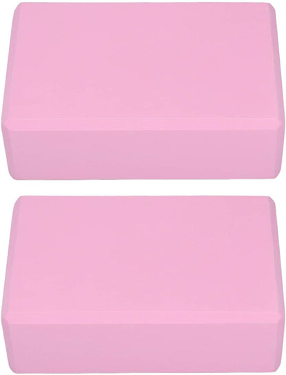 Yoga Blocks, 2Pcs EVA Foam Yoga Blocks for Yoga,Pilates or Meditation, Briefs