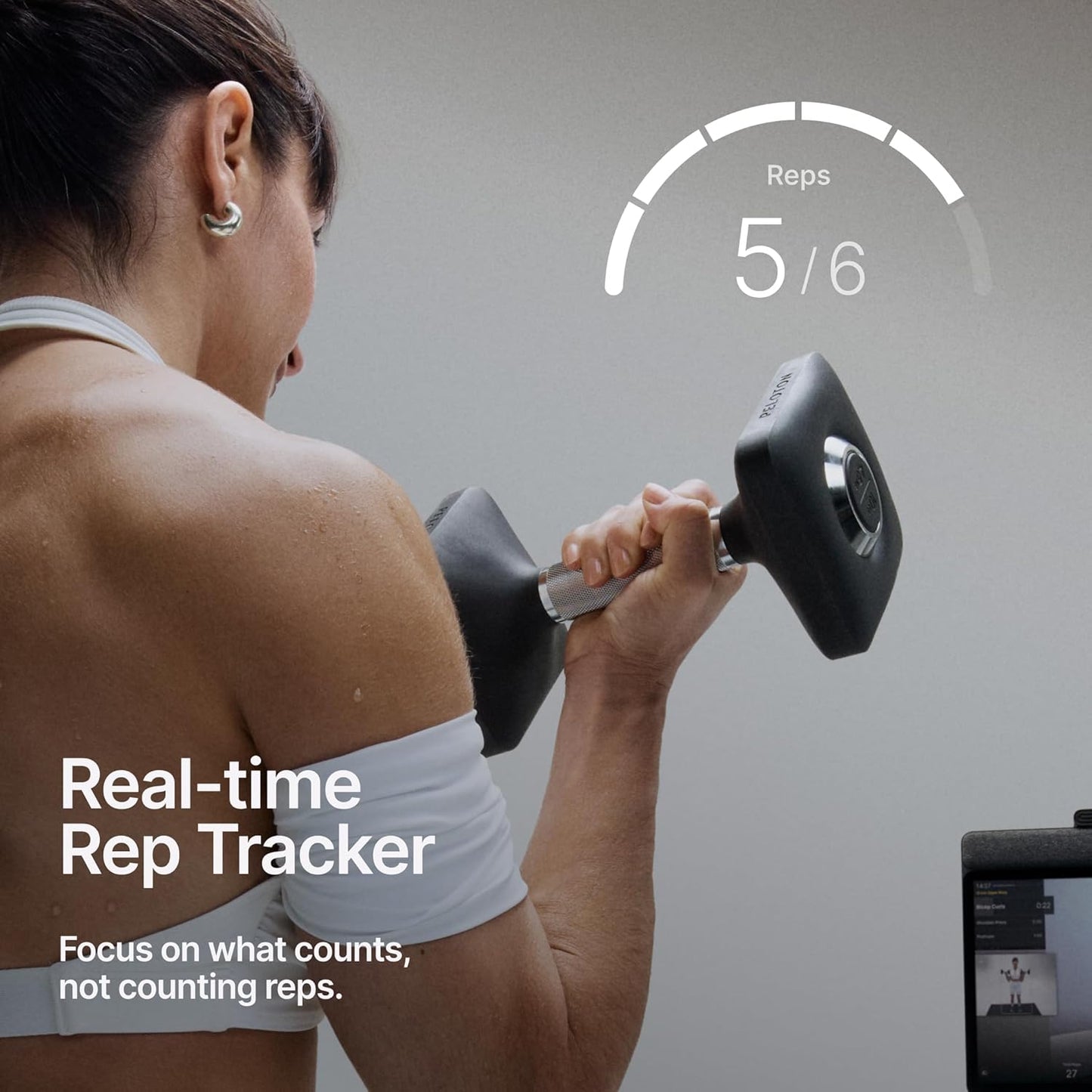 Peloton Exercise Cross Training Bikes, Indoor Stationary Spin Bikes for Home Workouts, Space-Friendly Exercise Equipment for Cardio and Strength Workout & Indoor Cycling