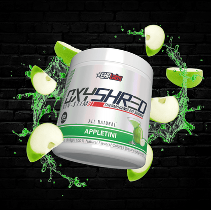 Oxyshred Non Stimulant Pre Workout Powder - Stim Free Pre Workout, Caffeine Free Preworkout for Men & Women - Non Stim Preworkout - Sugar Free Energy Powder - Mojito, 60 Servings